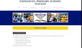 
							         Parent Lounge - EMMANUEL PRIMARY SCHOOL MACKAY								  
							    