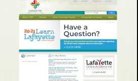 
							         { Parent Math Resources : LPSS : Lafayette Parish School System }								  
							    