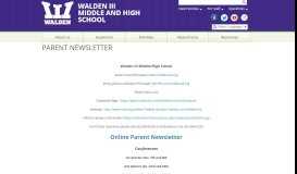 
							         parent newsletter - Racine Unified School District								  
							    