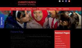 
							         Parent Pay - Christchurch Primary School								  
							    