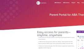 
							         Parent Portal | ABA Software | CodeMetro								  
							    