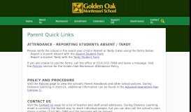 
							         Parent Portal – About Us – Golden Oak Montessori Of Hayward								  
							    
