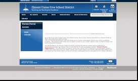 
							         Parent Portal Access / Home - Elmont Union Free School District								  
							    