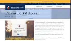 
							         Parent Portal Access - KHS								  
							    