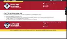 
							         Parent Portal: Access to Attendance and Grades - South Bend ...								  
							    