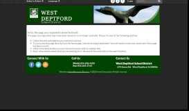 
							         Parent Portal Account Creation - West Deptford School District								  
							    