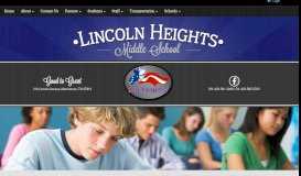 
							         Parent Portal Account Necessary to ... - Lincoln Heights Middle School								  
							    
