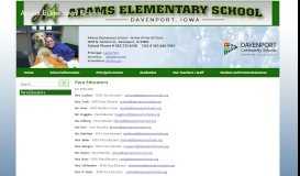 
							         Parent Portal | Adams Elementary School								  
							    