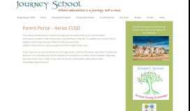 
							         Parent Portal – Aeries CUSD - Journey School								  
							    