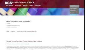 
							         Parent Portal and Canvas Information / Home - Knox County Schools								  
							    