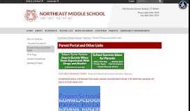 
							         Parent Portal and Other Links - Northeast Middle School - Bristol ...								  
							    