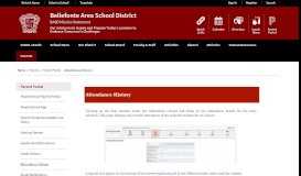 
							         Parent Portal / Attendance History - Bellefonte Area School District								  
							    