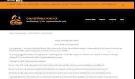 
							         Parent Portal AUP - Orange Public Schools								  
							    