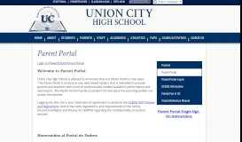 
							         Parent Portal - Basic Information - Union City High School								  
							    