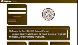
							         Parent Portal - Beeville - txConnect : Login - TxEIS								  
							    