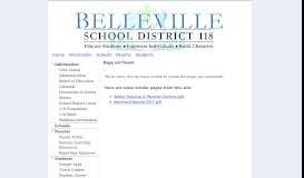 
							         Parent Portal - Belleville District #118 - Google Sites								  
							    