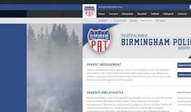 
							         Parent Portal - Birmingham Police Athletic Teams								  
							    