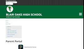 
							         Parent Portal - Blair Oaks High School - School Loop								  
							    