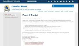 
							         Parent Portal - Camden Street - Newark - Newark Public Schools								  
							    