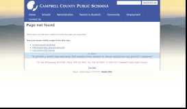 
							         Parent Portal - Campbell County Public Schools - Google Sites								  
							    