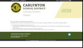 
							         Parent Portal - Carlynton School District								  
							    