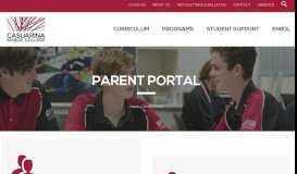 
							         Parent Portal | Casuarina Senior College								  
							    
