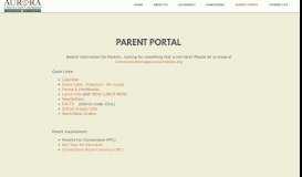 
							         Parent Portal - Cornerstone Christian Academy								  
							    
