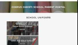 
							         Parent Portal | Corpus Christi School								  
							    