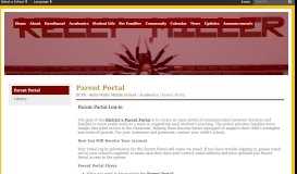 
							         Parent Portal - DCPS - Kelly Miller Middle School								  
							    