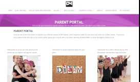 
							         Parent Portal - DM Dance Studios Southampton								  
							    