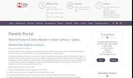 
							         Parent Portal – Doha Modern School								  
							    