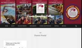 
							         Parent Portal – Drouin Secondary College								  
							    