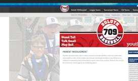 
							         Parent Portal - Duluth - Duluth 709 Baseball								  
							    