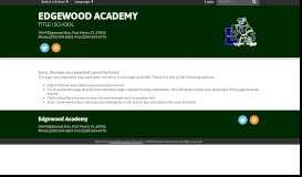 
							         Parent Portal - Edgewood Academy								  
							    