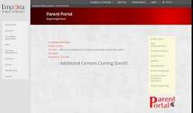 
							         Parent Portal - Emporia Public Schools								  
							    