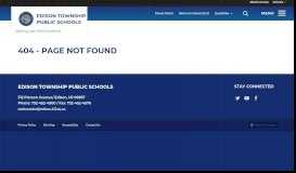 
							         Parent Portal FAQ Page - Edison Township Public Schools								  
							    