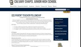 
							         Parent Portal FAQ – Parents – Calvary Chapel Junior High School								  
							    