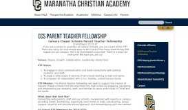 
							         Parent Portal FAQ – Parents – Maranatha Christian Academy								  
							    