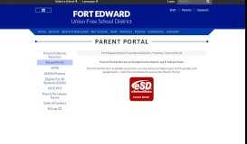 
							         Parent Portal - Fort Edward Union Free School District - SharpSchool								  
							    