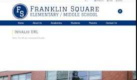 
							         Parent Portal - Franklin Square Elementary / Middle School								  
							    