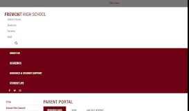 
							         Parent Portal - - Fremont High School								  
							    