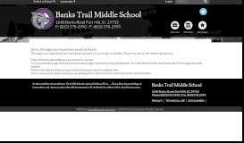 
							         Parent Portal - Grades/Attendance - Banks Trail Middle School - Fort ...								  
							    