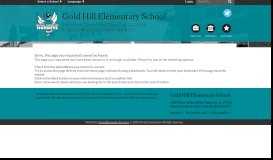 
							         Parent Portal - Grades/Attendance - Gold Hill Elementary School - Fort ...								  
							    