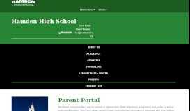
							         Parent Portal - Hamden Public Schools								  
							    