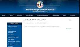 
							         Parent Portal - Harrisonburg City Public Schools								  
							    
