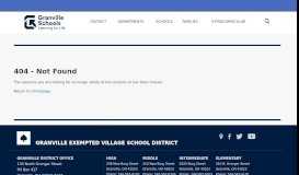 
							         Parent Portal Help - Granville Exempted Village Schools								  
							    
