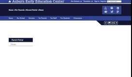 
							         Parent Portal / Home - Auburn City Schools								  
							    