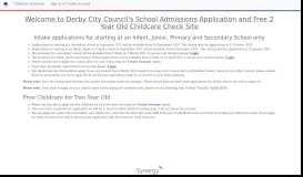 
							         Parent Portal: Home - Derby City Council								  
							    