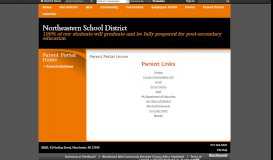 
							         Parent Portal Home - Northeastern School District								  
							    