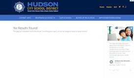 
							         Parent Portal | Hudson City School District								  
							    